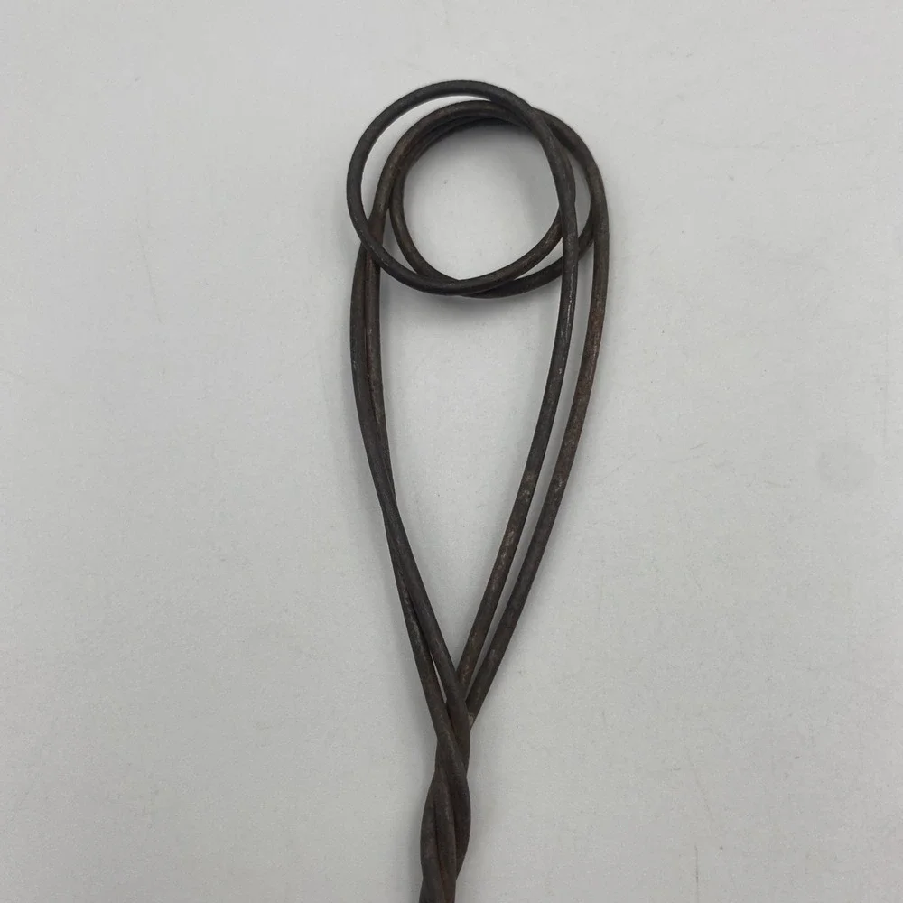 Rare Antique Oil Lamp Chimney Cleaner Wire Expanding 15